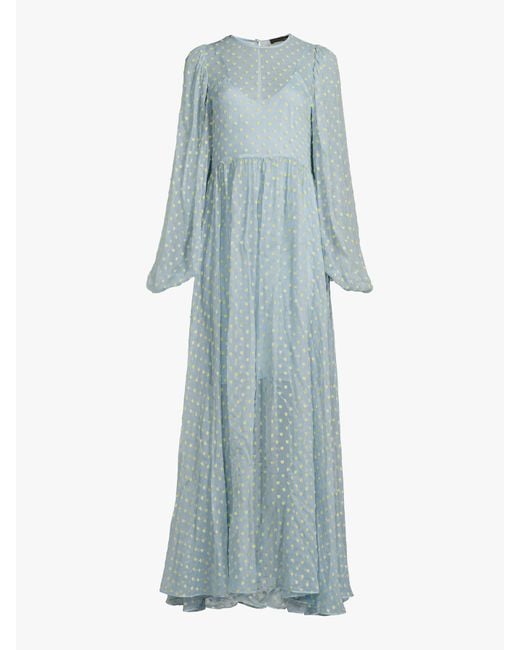 Stine Goya Blue Chaima Maxi Dress