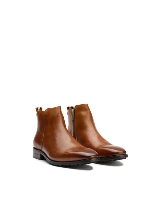 Simon Carter Brown Primrose Boots for men