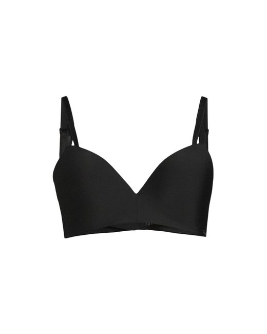 Calvin Klein Black Seductive Comfort Light Wirefree Lift Demi Bra