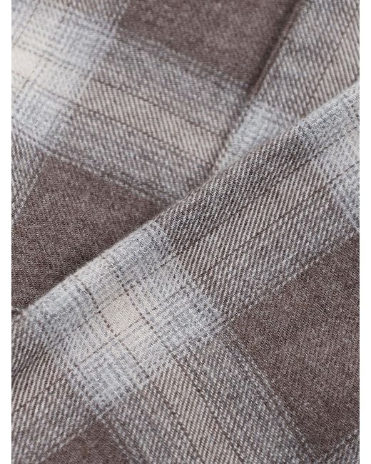 Hartford Gray Lyocell Flint Overshirt for men