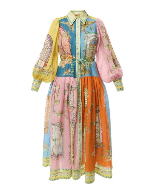ALÉMAIS White Monte Shirtdress