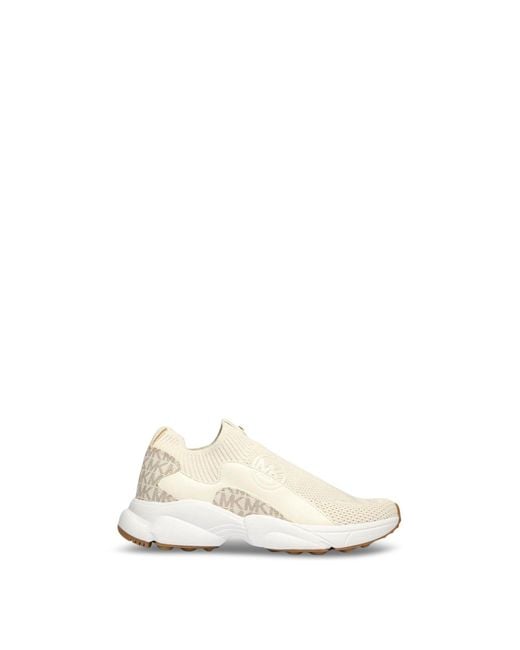 Michael Kors White Sami Knit Trainers