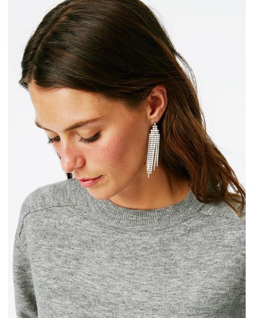 Roxanne Assoulin White Women's On The Fringe Earrings