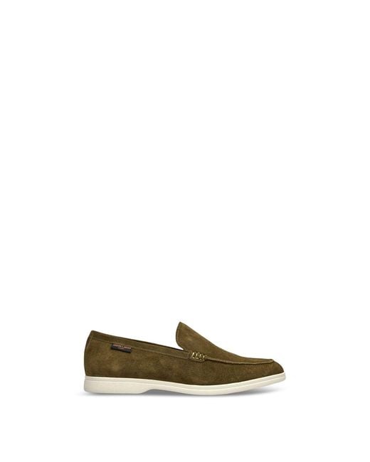 Simon Carter Green Tanius Slip On Shoes for men