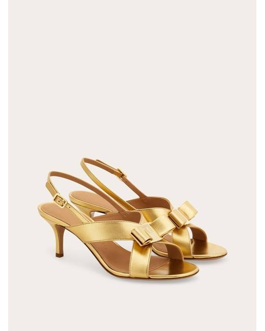 Ferragamo Natural Vara Bow Sandal .5