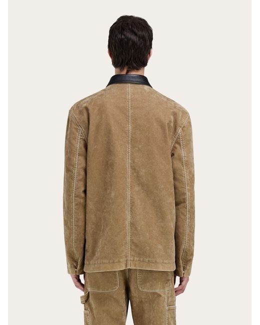 Ferragamo Natural Utility Blouson for men