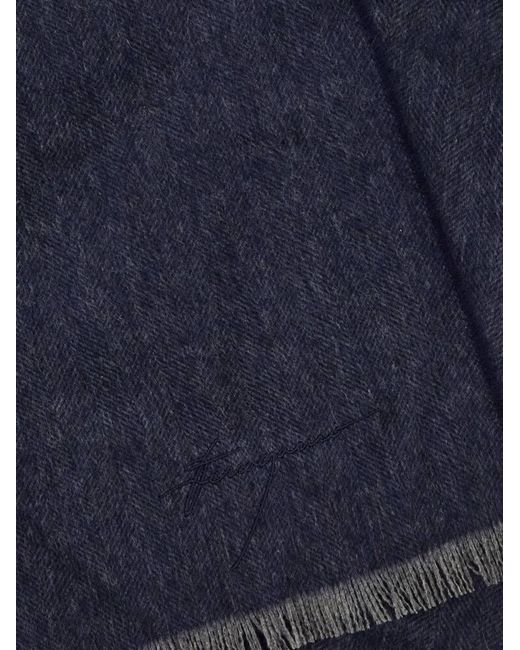Uomo Sciarpa di Ferragamo in Blue da Uomo