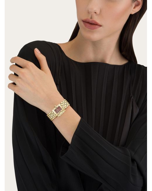 Ferragamo Metallic Secret Watch