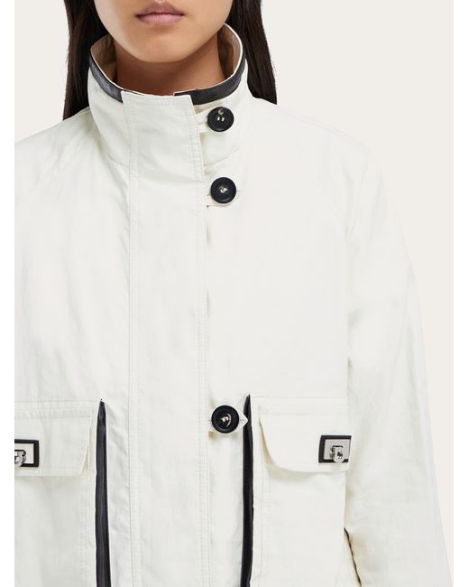 Ferragamo Natural Short Jacket