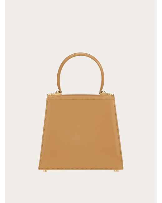 Ferragamo Natural Iconic Top Handle (s)