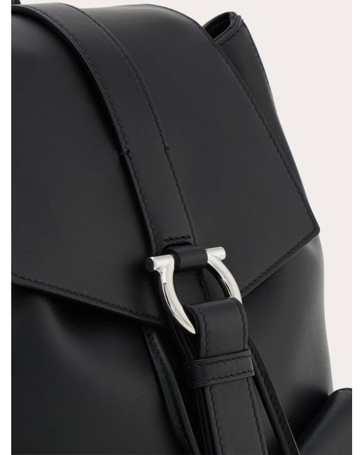 Ferragamo Black Backpack (M)