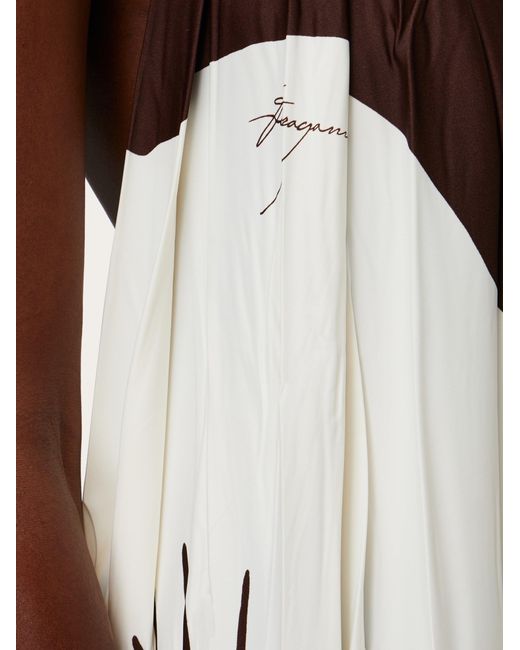 Voluminous sleeveless top Ferragamo en coloris White