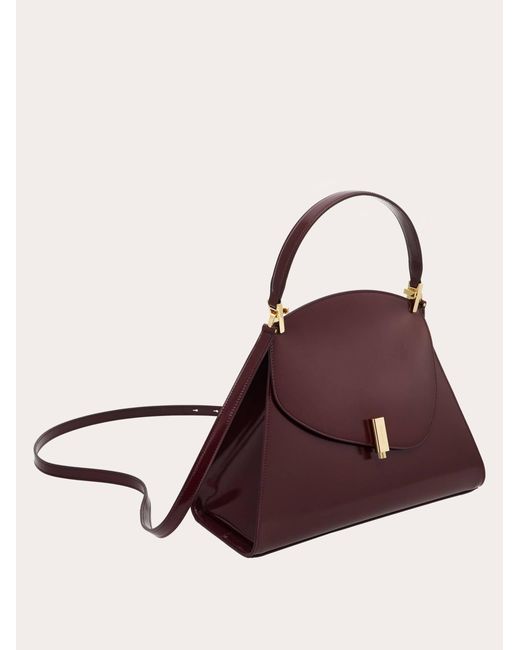 Ferragamo Purple Geometric Handbag (M)