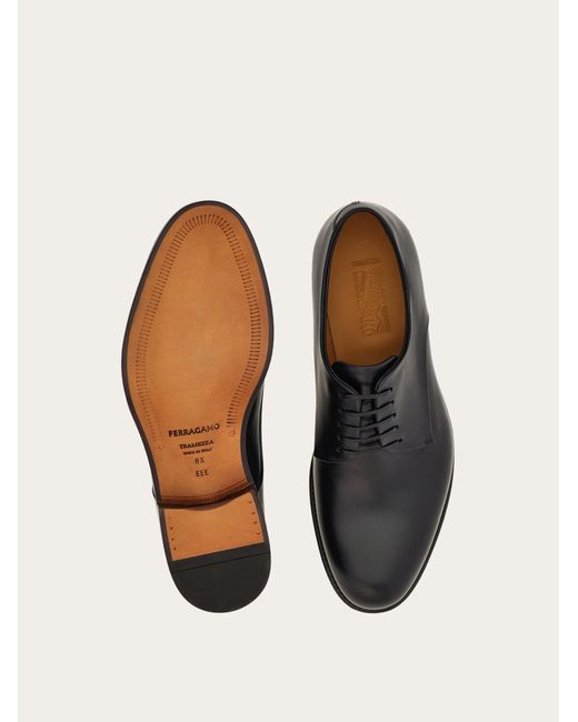 Ferragamo White Tramezza Derby for men