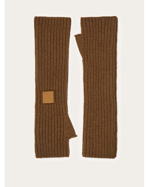 Ferragamo Brown Hand Warmer