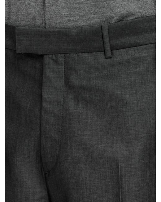 Ferragamo Gray Tailored Pants for men