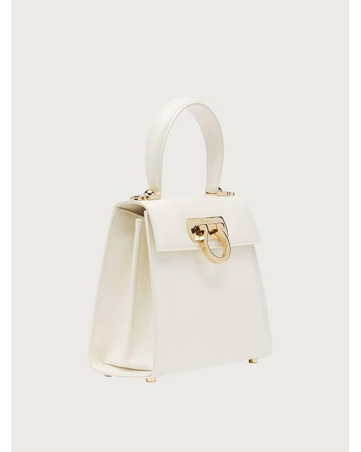 Ferragamo Natural Iconic Top Handle (s)