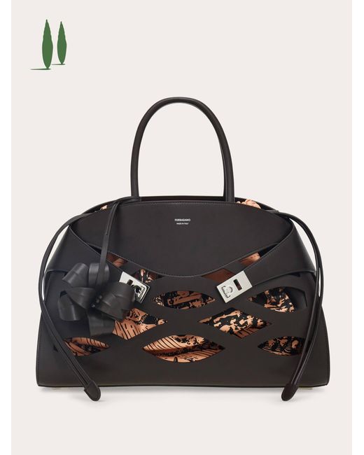 Ferragamo Black Back To Earth