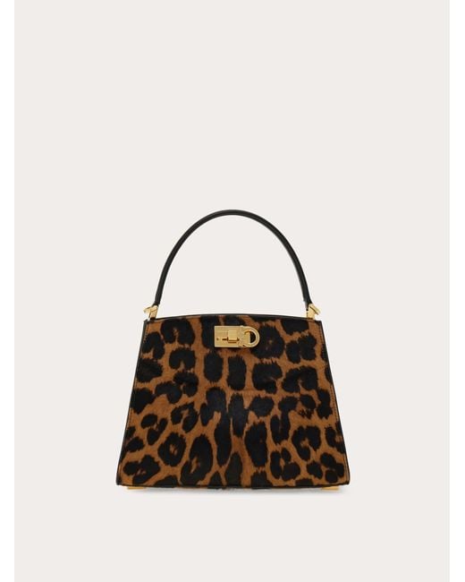 Ferragamo Natural New Studio Box Bag (Xs)