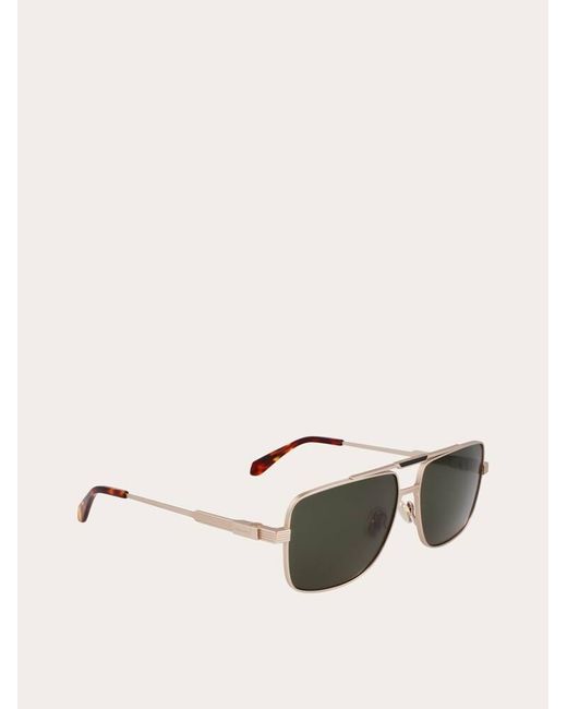 Ferragamo Green Men Sunglasses for men