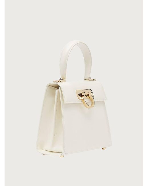Ferragamo Natural Iconic Top Handle (s)