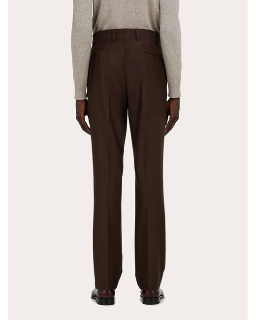 Ferragamo Brown Tailored Trouser for men
