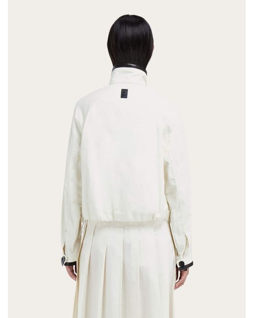 Ferragamo Natural Short Jacket