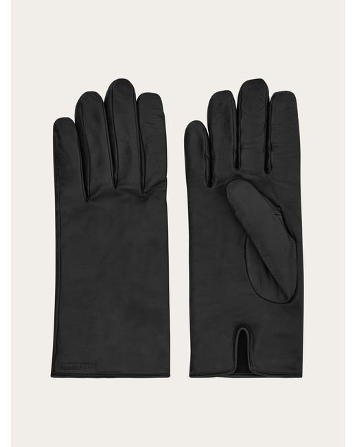 Ferragamo Herren Gefütterte Handschuhe in Black für Herren