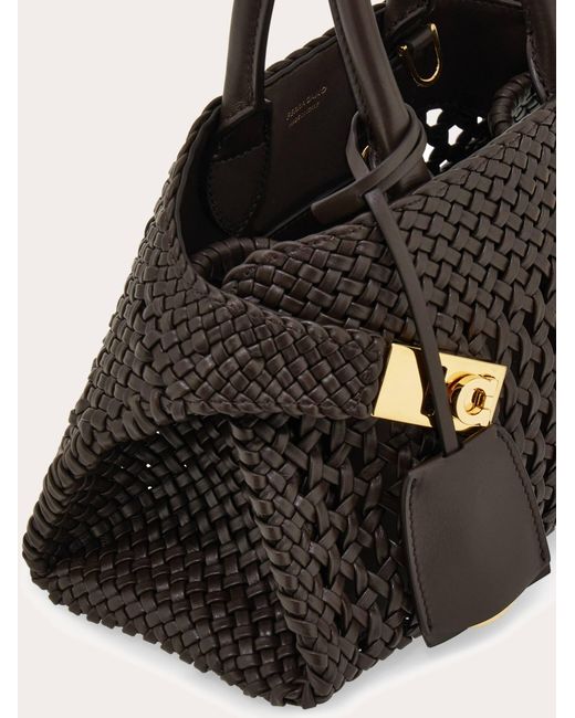 Ferragamo Black Hug Handbag (Xs)