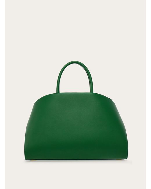 Ferragamo Green Hug Handbag (M)