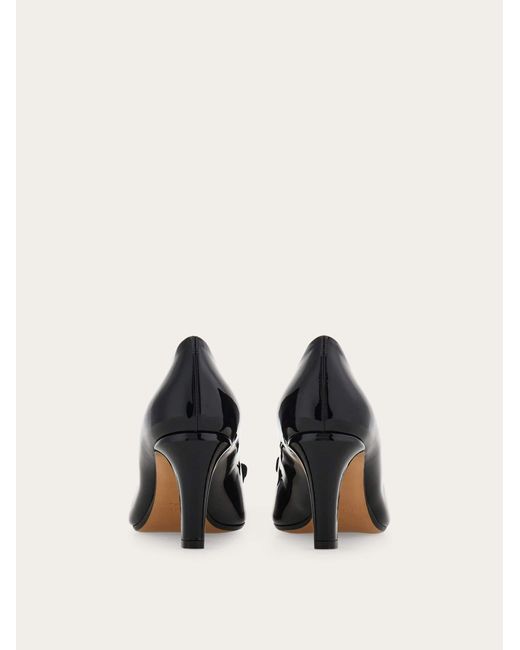 Ferragamo Black Vara Bow Pump .5