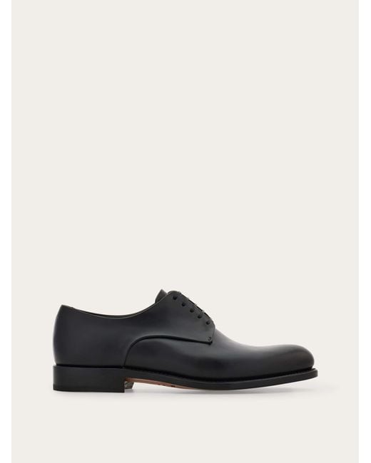 Ferragamo White Tramezza Derby for men