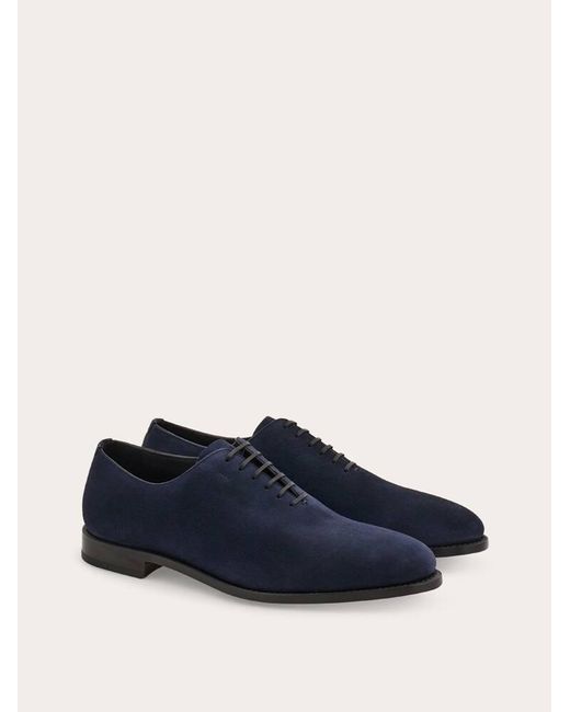 Ferragamo Blue Oxford Tramezza Shoes for men