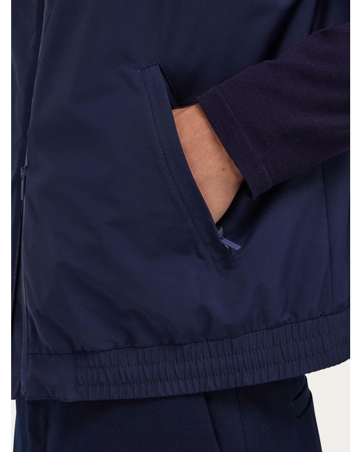 Ferragamo Blue Sporty Gilet for men