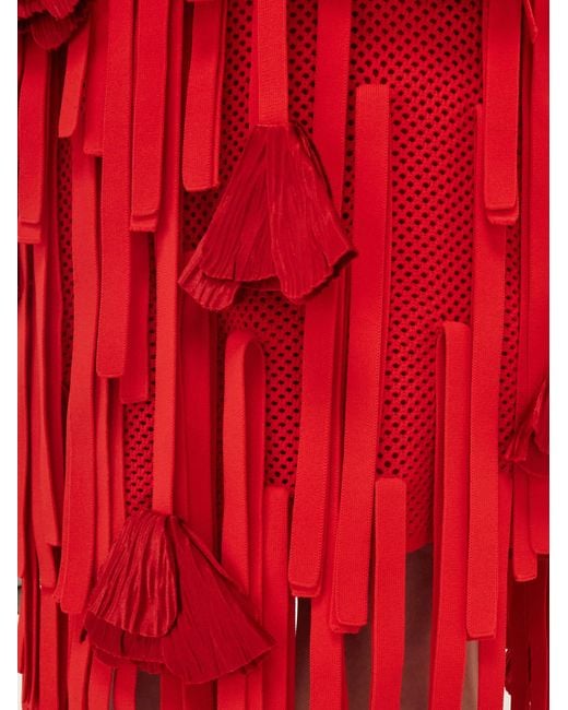 Donna Gonna di Ferragamo in Red