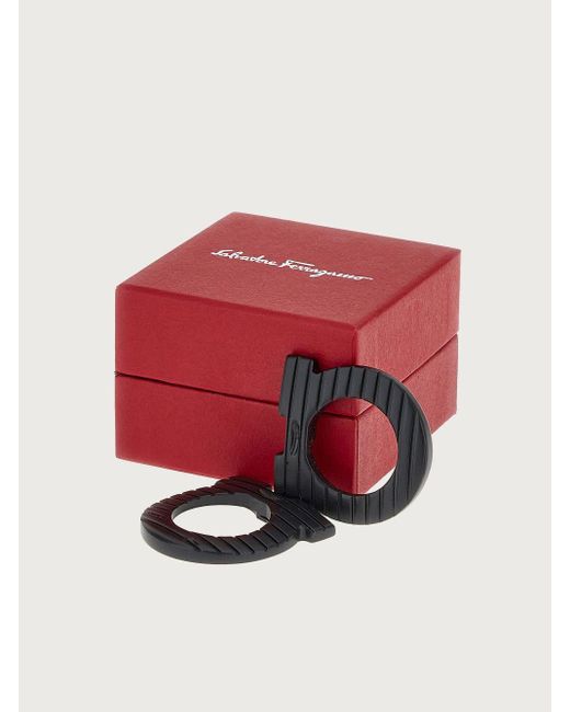 Ferragamo Interchangeable Gancini Switch Buckle in Red for Men