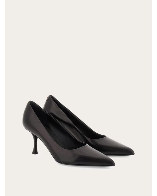 Ferragamo Black Pump Shoe