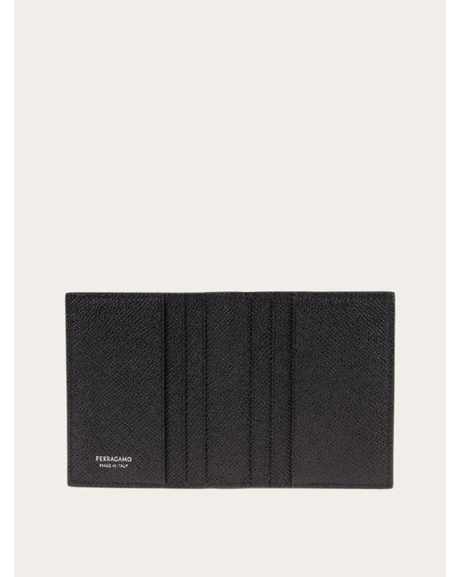 Ferragamo Green Gancini Credit Card Holder for men