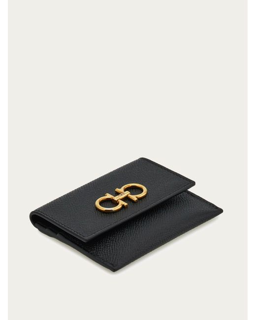 Ferragamo Black Mini Leather Accessory