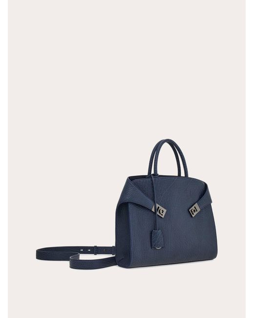 Ferragamo Blue Hug Briefcase for men