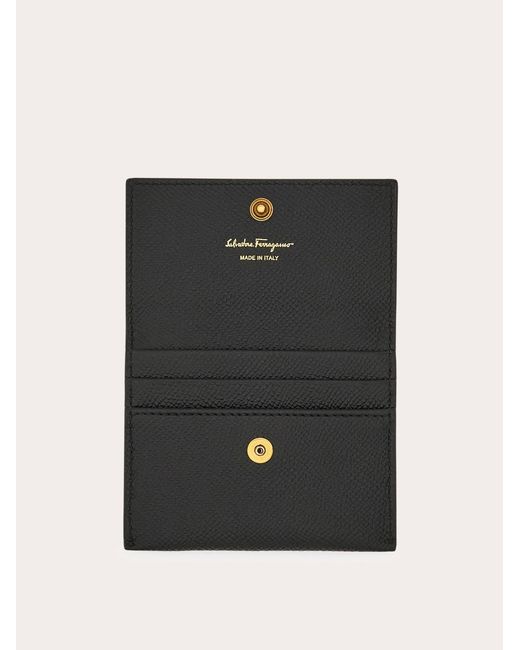 Ferragamo Black Mini Leather Accessory