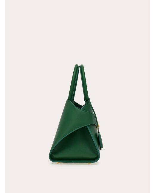 Ferragamo Green Hug Handbag (M)