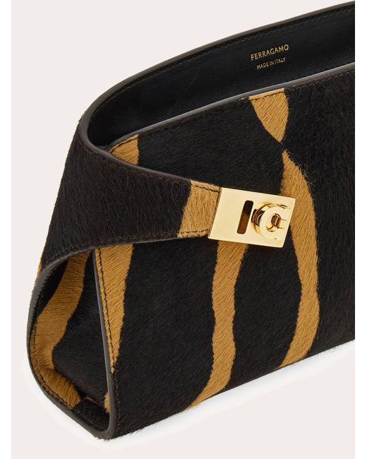 Ferragamo Black Hug Mini Crossbody Bag