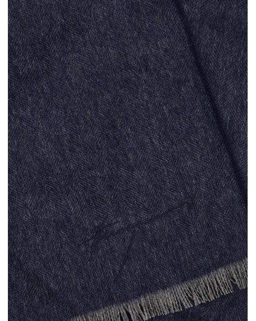 Uomo Sciarpa di Ferragamo in Blue da Uomo