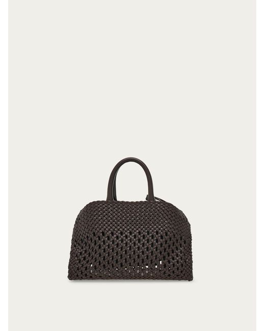 Ferragamo Black Hug Handbag (Xs)