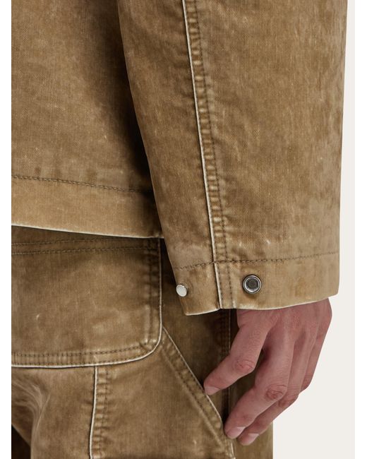 Ferragamo Natural Utility Blouson for men