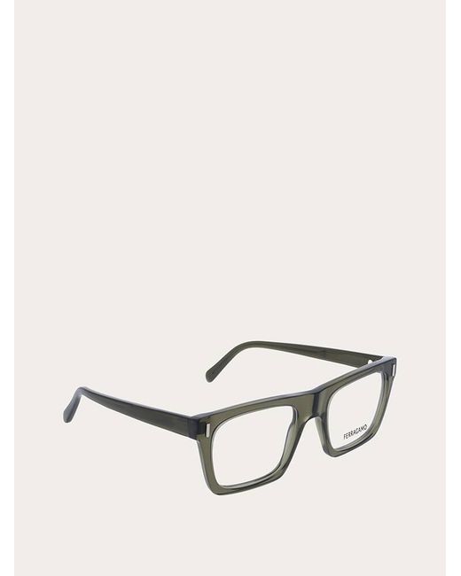 Ferragamo Natural Optical Glasses for men