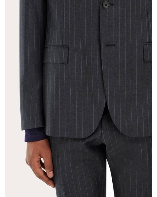 Ferragamo Blue Wool Suit for men