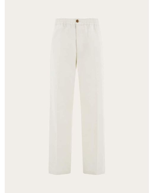 Hombre Pantalones Jogger Ferragamo de hombre de color Natural