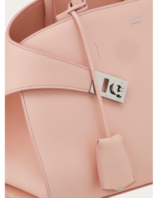 Ferragamo Pink Women Hug Handbag (s)